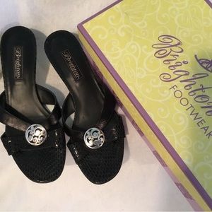 Brighton Shoes, women’s, size 7.5M, black Sandel